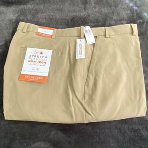 Van Heusen Traveler Big&Tall Flex Waist 50x30 NWT